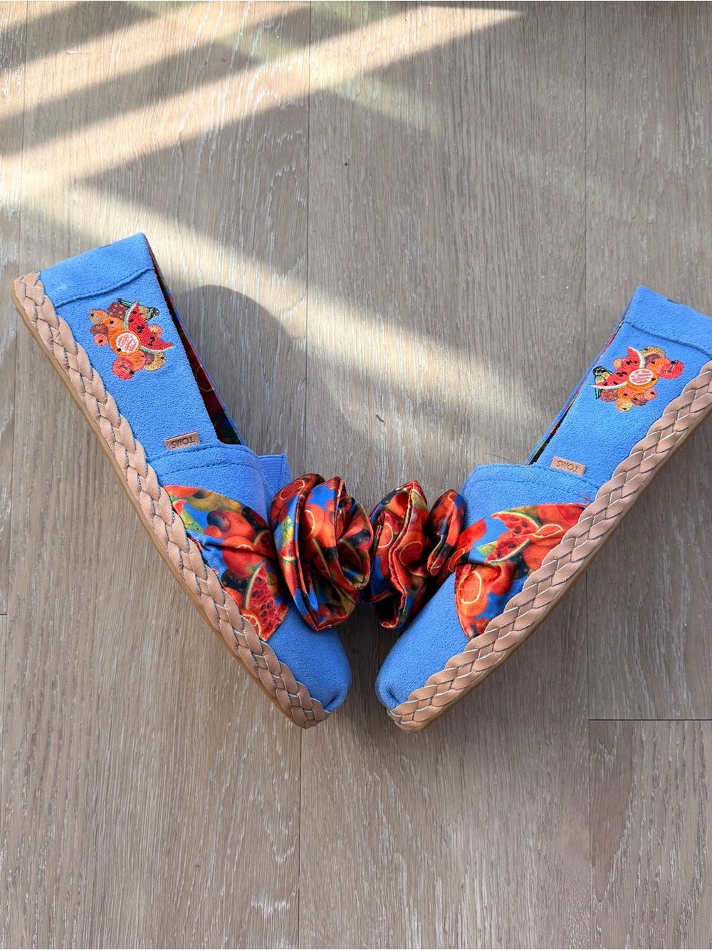 Toms X Frida Kahlo Alpargata Leather Wrap espadrilles